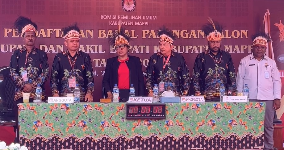 KPU Kabupaten Mappi